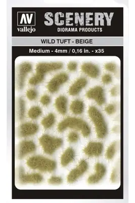 Figurine tuft wild sc408 beige medium